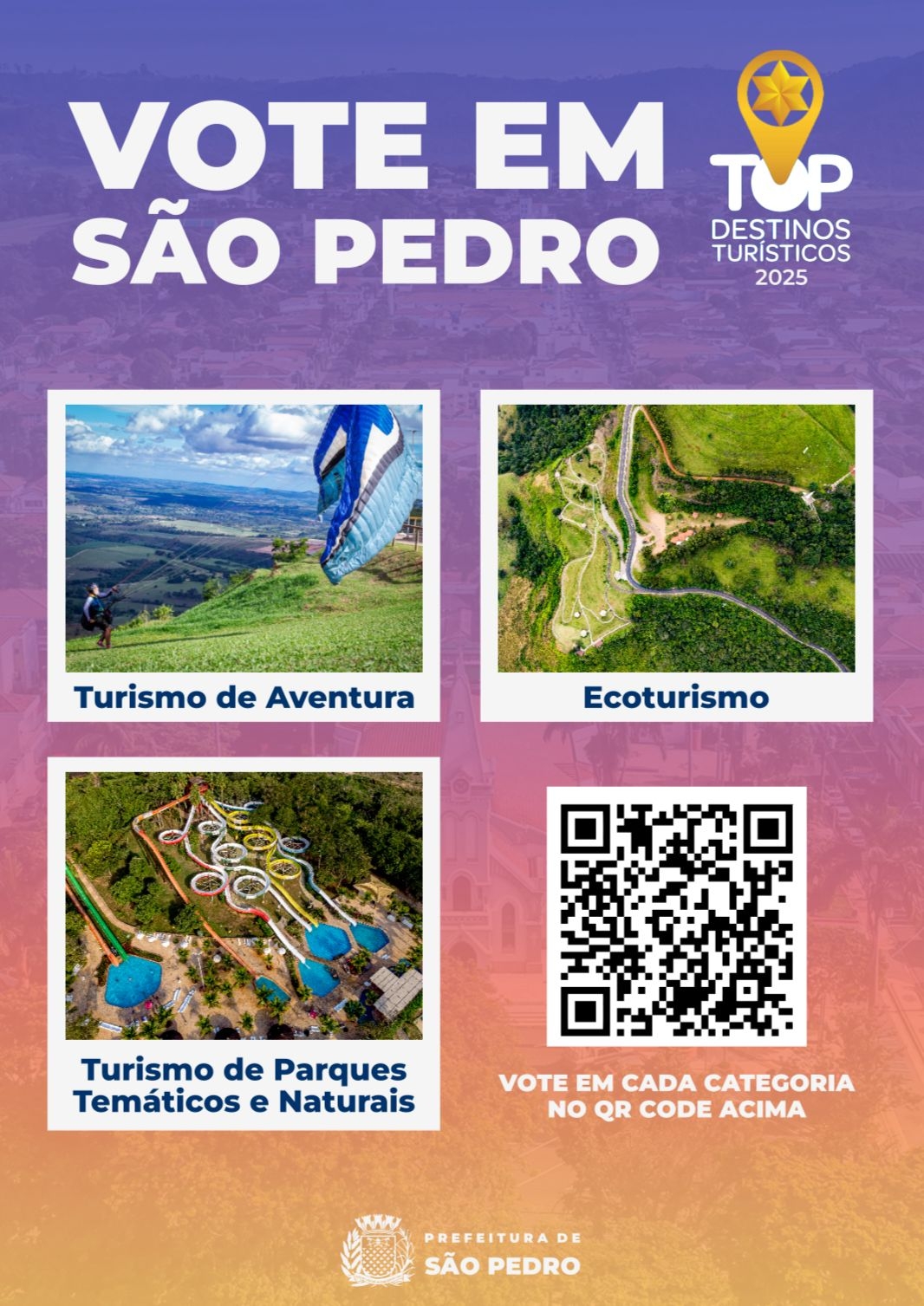 Popup Prêmio Top Destinos Turísticos