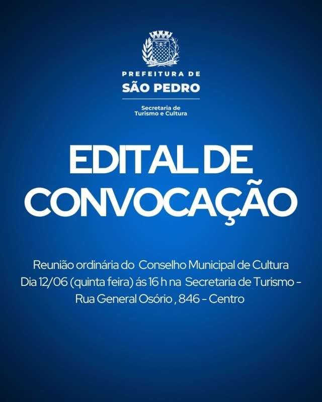 Noticia reuniao-ordinaria-do-conselho-municipal-de-cultura-de-sao-pedro